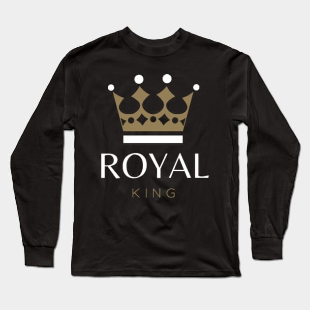 Royal King Long Sleeve T-Shirt by Switch-Case